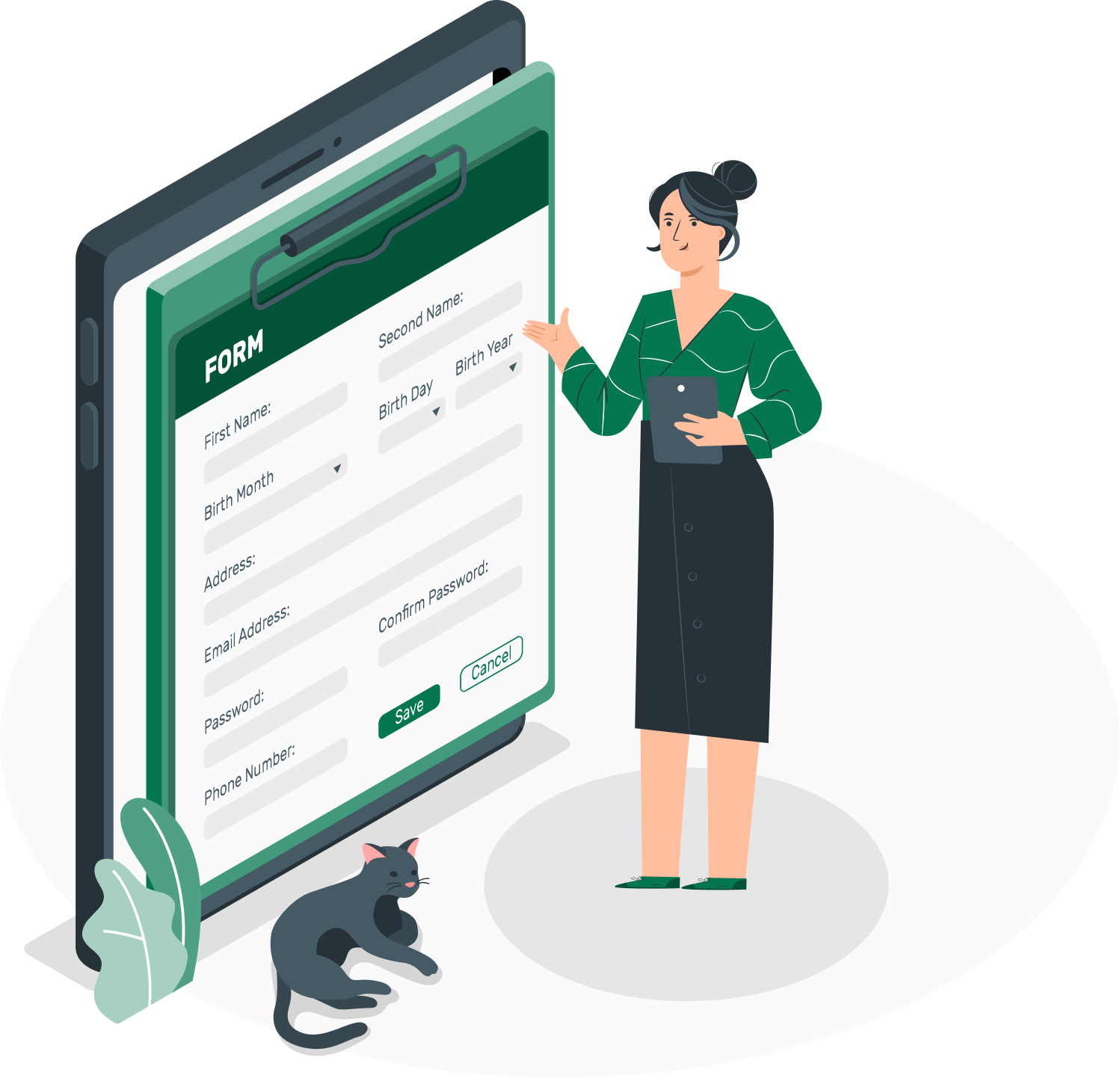 sign-up-form Illustration